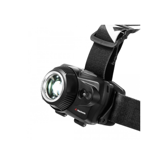 Latarka czołowa Mactronic z funkcją fokus i sensorem ruchu MAVERICK, 510 lm